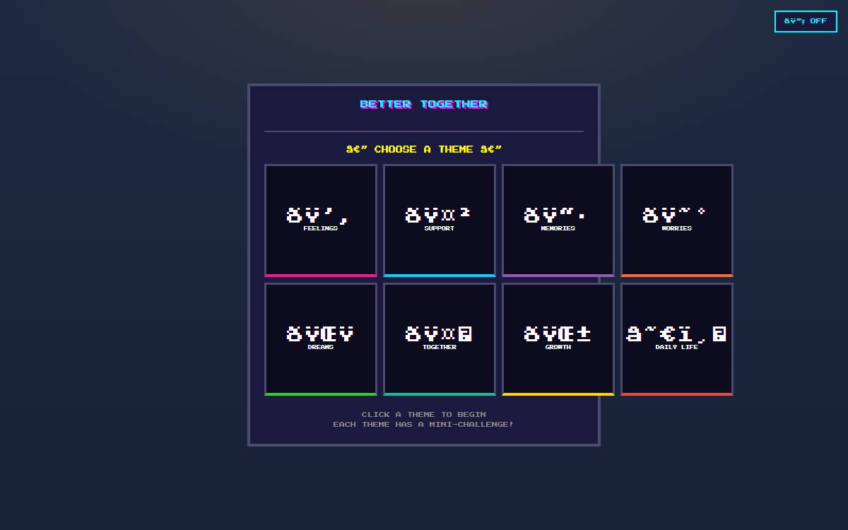 Boss Select interactive preview