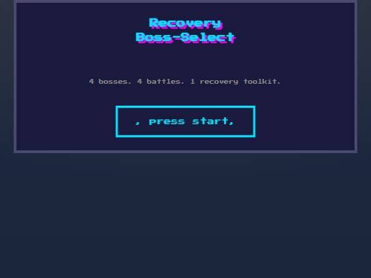 Diabetes-Boss Select, the recovery interactive from Diabetes Fit and Injury Recovery
