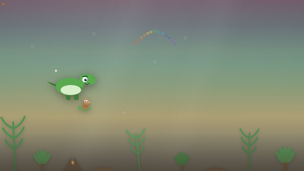 BTD Dinosaurs in its happy mood