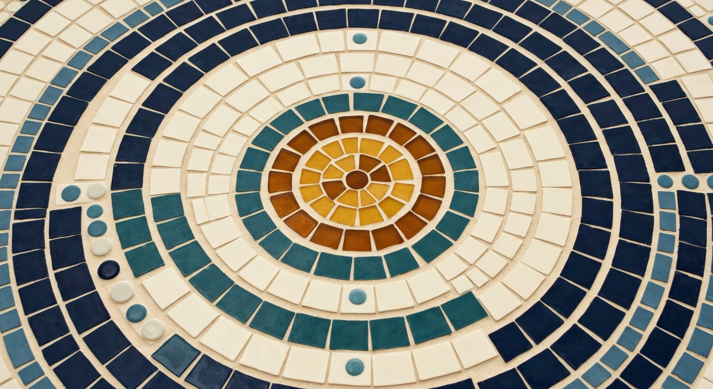 Concentric rings opening outward